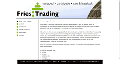 Desktop Screenshot of friestrading.nl